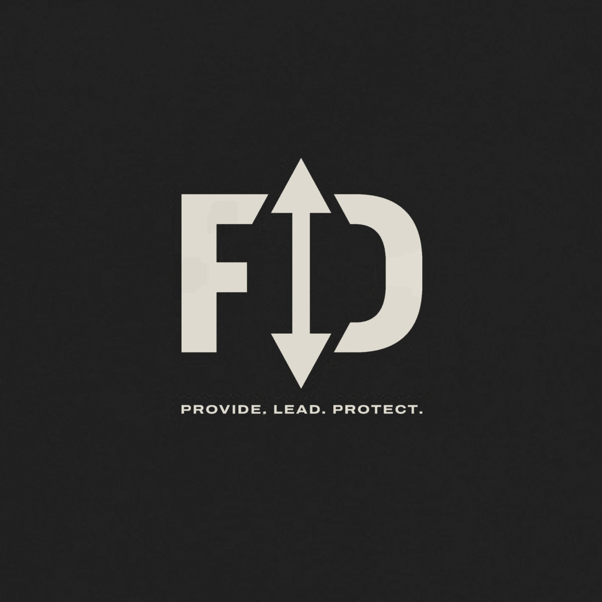 Close-up: The FD Hoodie, chest print
