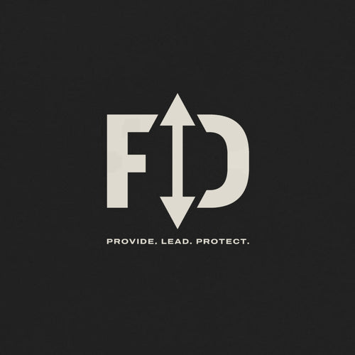 Close-up: The FD Hoodie, chest print