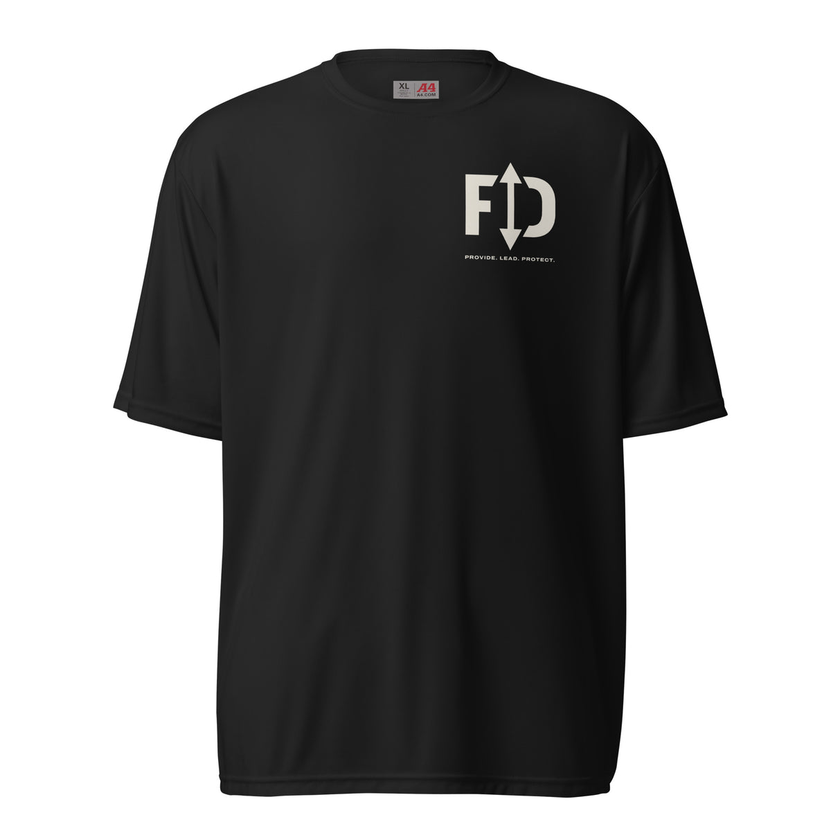 Mockup: The FD Performance Tee, Black